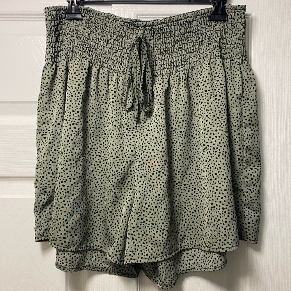 Shein Curve High Waisted Shorts 
Size 2X